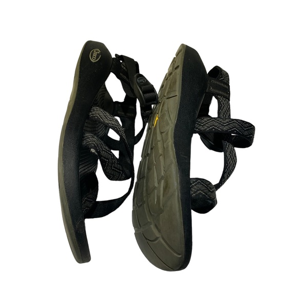 Chaco Grey Womens Medium Width Sandals Womens 9 - Picture 8 of 10